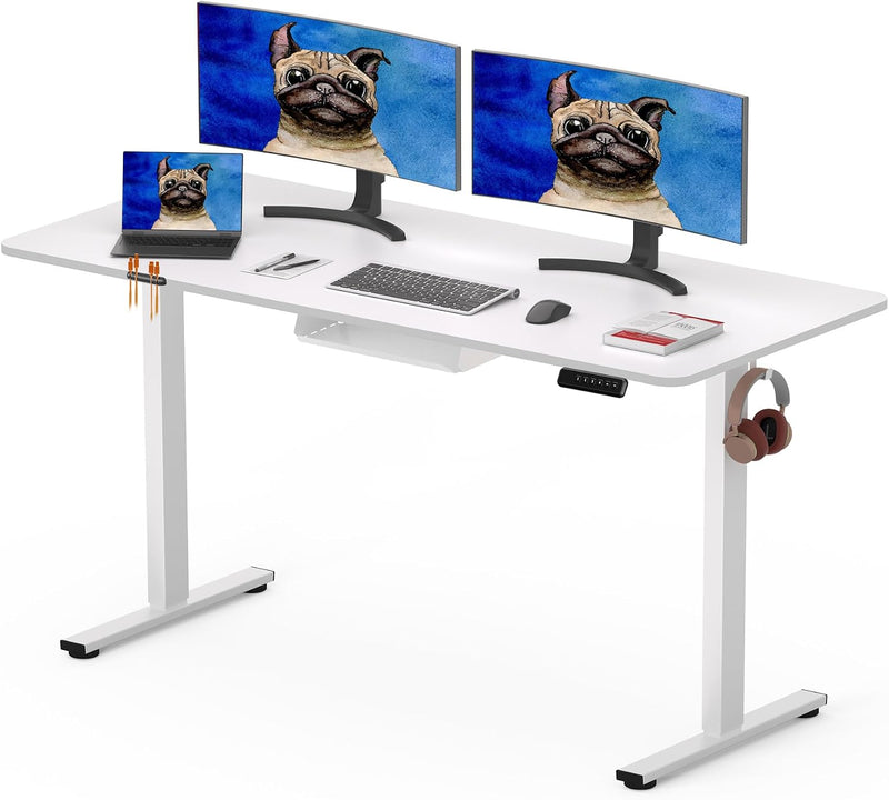 120 X 60CM Electric Standing Desk One Piece