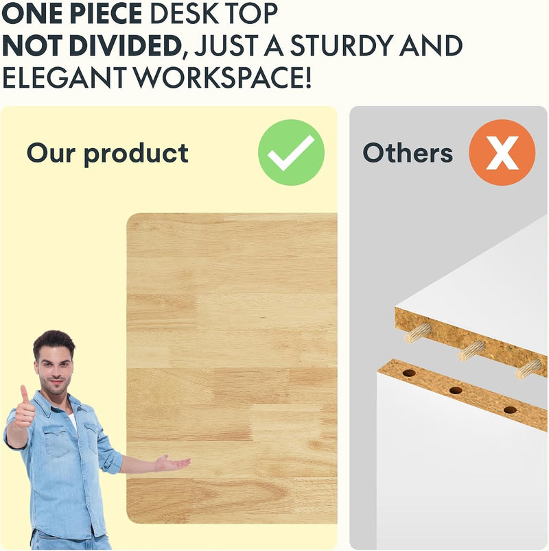 120 X 60CM Electric Standing Desk One Piece