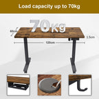 120 X 60CM Electric Standing Desk with USB