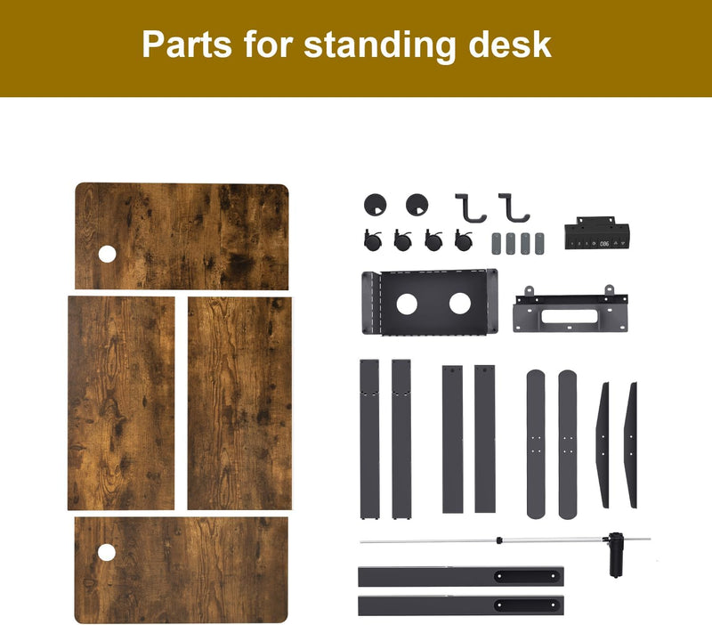 120 X 60CM Electric Standing Desk with USB