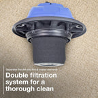 1200W 25L Wet Dry Vacuum Cleaner 3-In-1 Blow