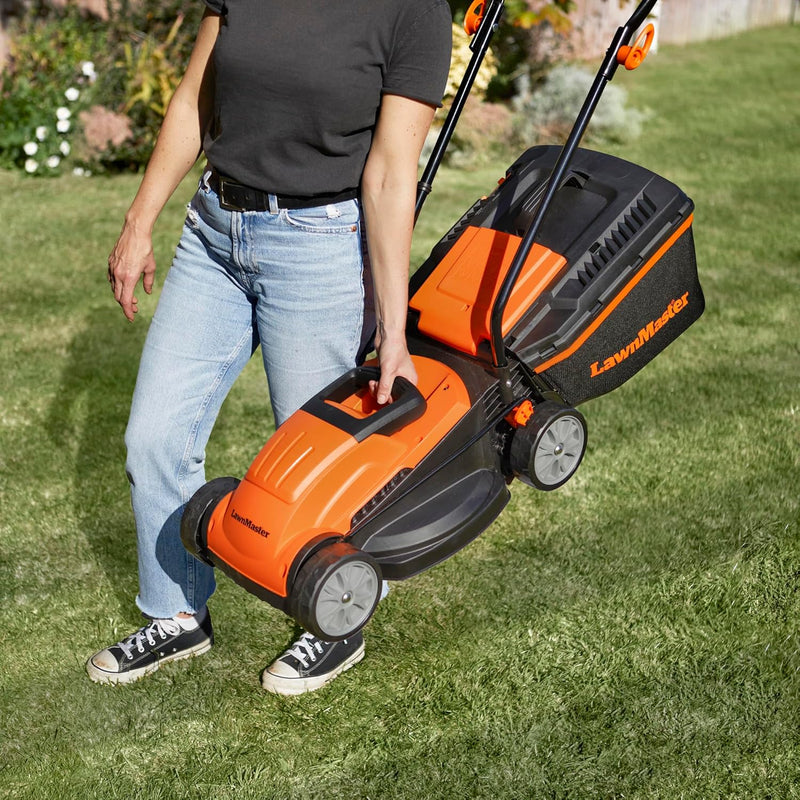 1200W 32CM Electric Lawnmower with Rear Roller Corded