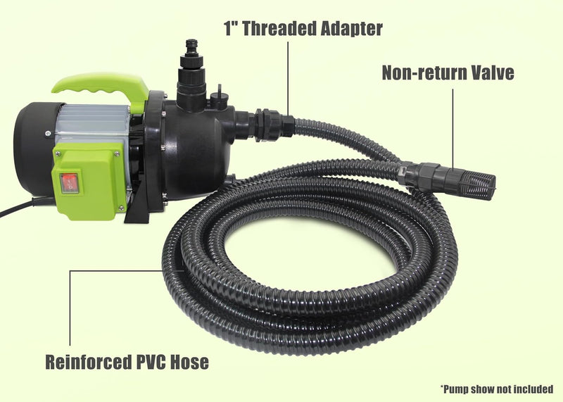 1200W Portable Garden Booster Jet Pump 3500L H