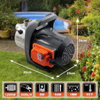 1200W Portable Garden Booster Jet Pump 3500L H
