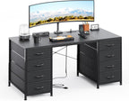 120CM Computer Desk with 8 Drawers Home Office