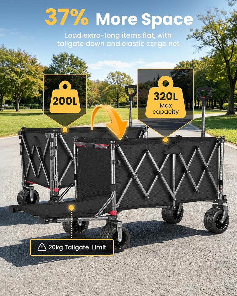 120L Festival Trolley on Wheels