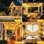 120m LED Fairy Lights Plug
