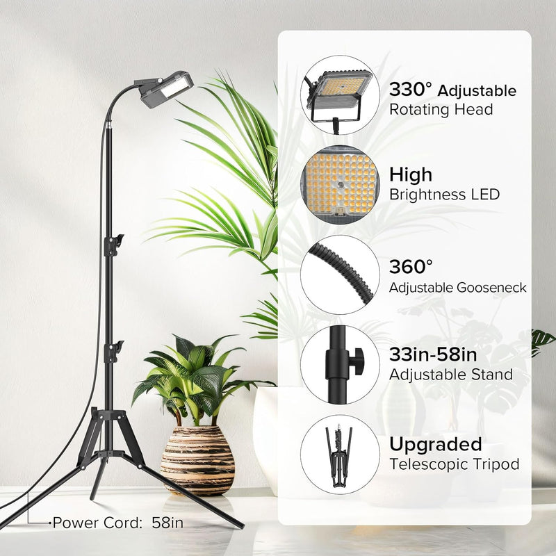 120W Grow Light for Plants Full Spectrum 4