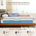 12in Mattress Pocket Sprung Motion Isolation
