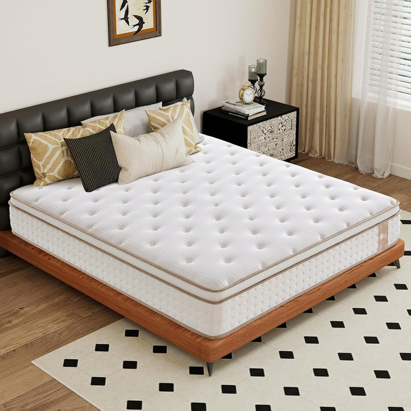 12in Mattress Pocket Sprung Motion Isolation