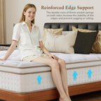 12in Mattress Pocket Sprung Motion Isolation