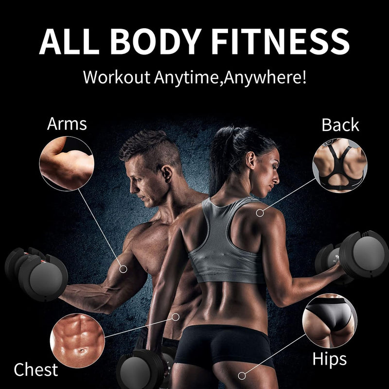 12KG 18KG 27KG Adjustable Dumbbells Dumbbell Set