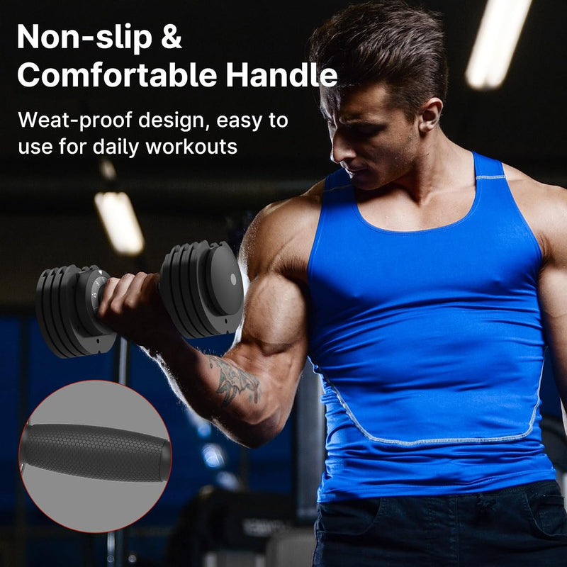 12KG 18KG 27KG Adjustable Dumbbells Dumbbell Set