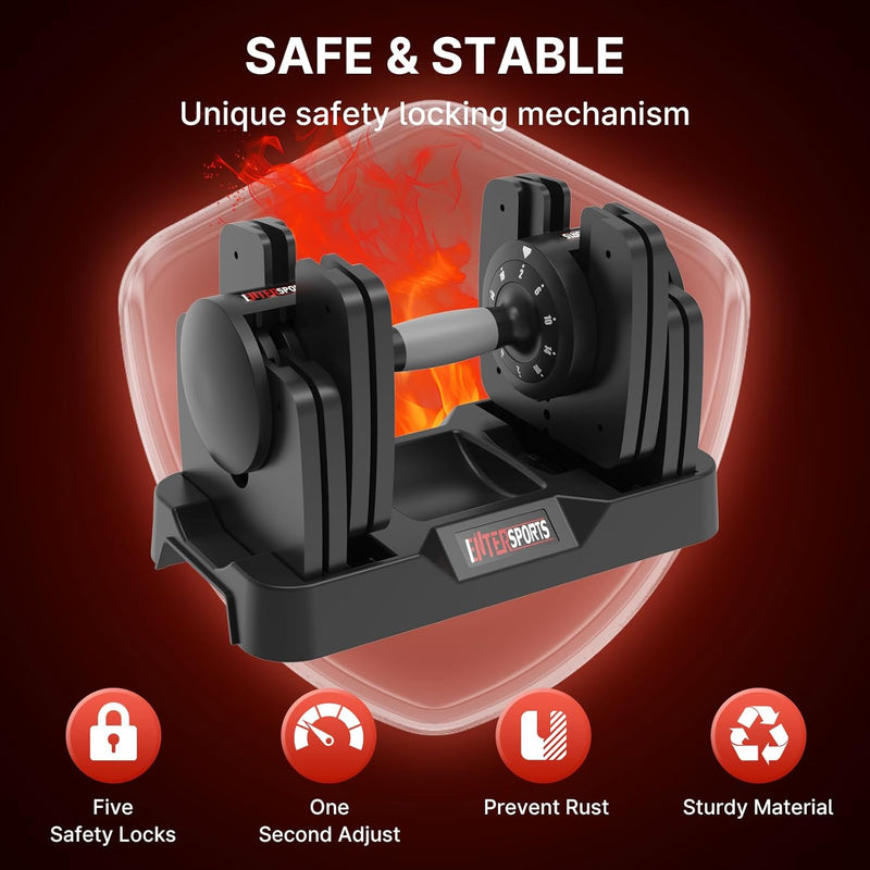 12KG 18KG 27KG Adjustable Dumbbells Dumbbell Set
