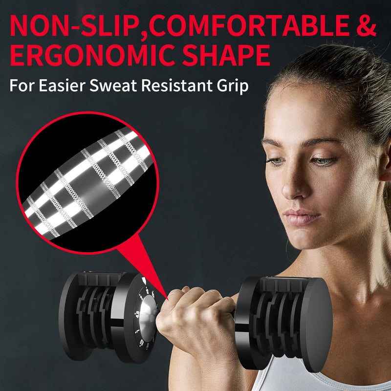 12KG 18KG 27KG Adjustable Dumbbells Dumbbell Set
