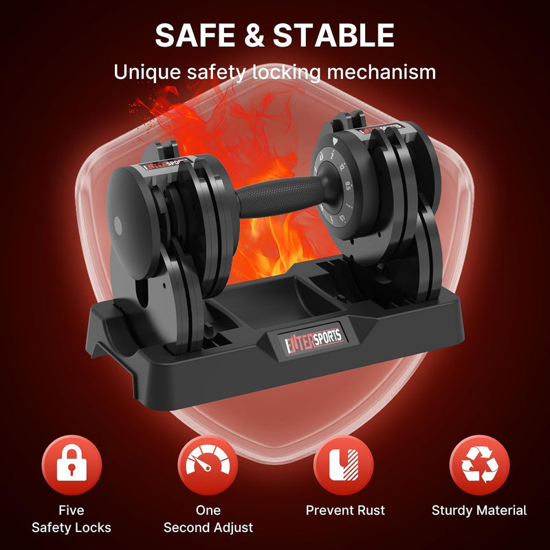 12KG 18KG 27KG Adjustable Dumbbells Dumbbell Set