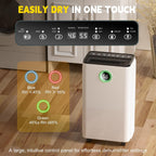 12L Day Dehumidifier for Home Smart Humidity Control