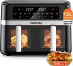 12L Double Stack Air Fryer with Viewing Window