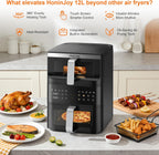 12L Double Stack Air Fryer with Viewing Window