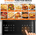 12L Double Stack Air Fryer with Viewing Window