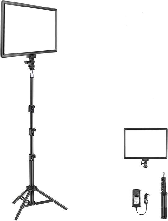 13" LED Video Light Panel Studio Lighting Kit