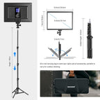 13" LED Video Light Panel Kit Dimmable Bi (2 Pack)