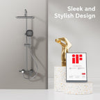 13" Rainfall Shower Set with Adjustable Riser Rail