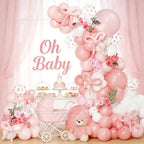 133pcs Balloon Arch Kit and Garland with Confetti