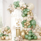 133pcs Balloon Arch Kit and Garland with Confetti