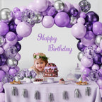 133pcs Balloon Arch Kit and Garland with Confetti