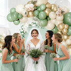 133pcs Balloon Arch Kit and Garland with Confetti
