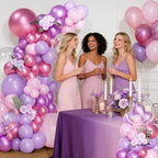 133pcs Balloon Arch Kit and Garland with Confetti