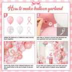 133pcs Balloon Arch Kit and Garland with Confetti