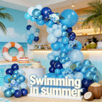 133pcs Balloon Arch Kit and Garland with Confetti