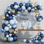 133pcs Balloon Arch Kit and Garland with Confetti