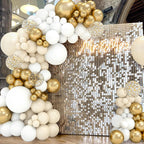 133pcs Balloon Arch Kit and Garland with Confetti