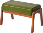 14.2” H Large Foot Stool Ottoman Rectangle PU