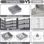 14-Drawer Craft Organiser Trolley Cart with Pegboard