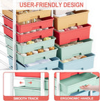 14-Drawer-Storage-Craft-Organiser-Trolley-Cart with Diy