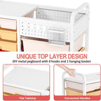 14-Drawer-Storage-Craft-Organiser-Trolley-Cart with Diy