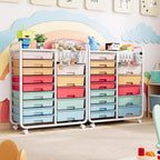 14-Drawer-Storage-Craft-Organiser-Trolley-Cart with Diy