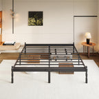 14 Inch Bed Frame with Mattress Slide Stopper