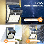 140 LED Solar Security Lights (4 Pack)