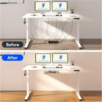 140 X 60CM Electric Standing Desk Height Adjustable