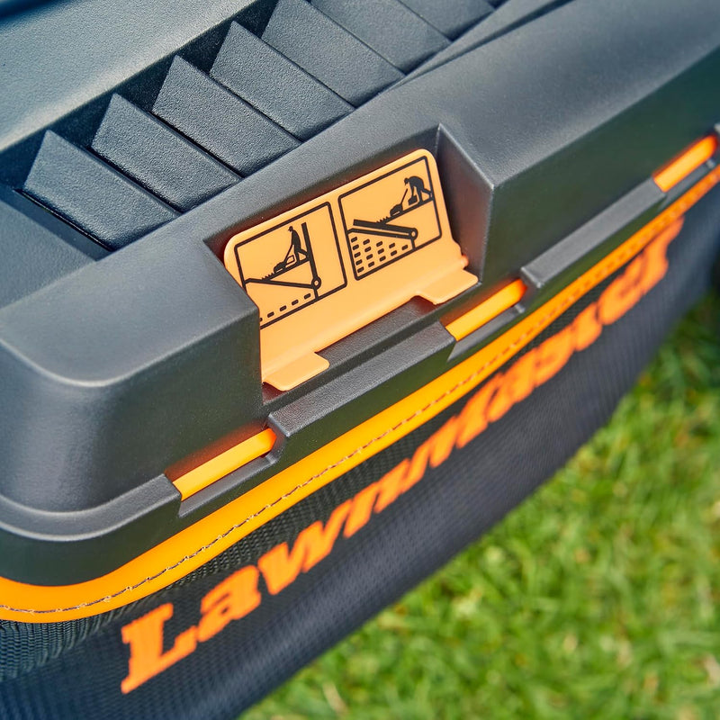 1400W 34CM Electric Lawnmower with Rear Roller Corded