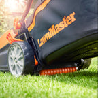 1400W 34CM Electric Lawnmower with Rear Roller Corded
