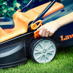 1400W 34CM Electric Lawnmower with Rear Roller Corded