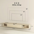 140CM Hanging TV Unit Stand for Tvs