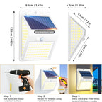 140led Solar Security Lights (4 Pack)