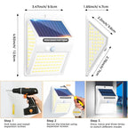 140led Solar Security Lights (4 Pack)